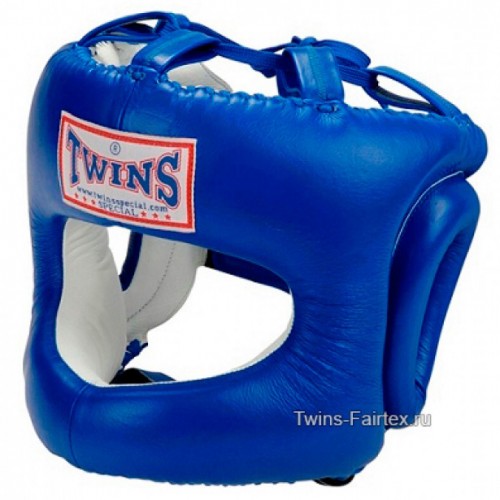 Шлем боксерский Twins Special (HGL-9 blue)